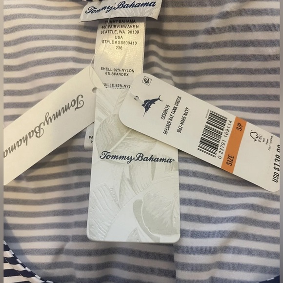 Tommy Bahama Striped Breaker Bay Tank Dress - Picture 5 of 5